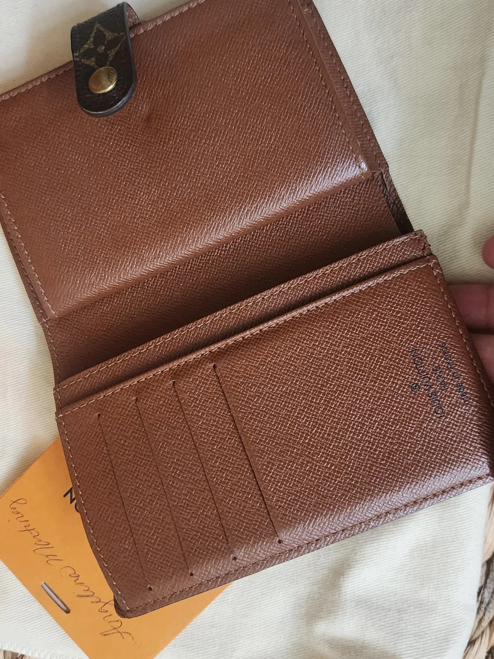 Louis Vuitton Monogram Small Wallet in Brown